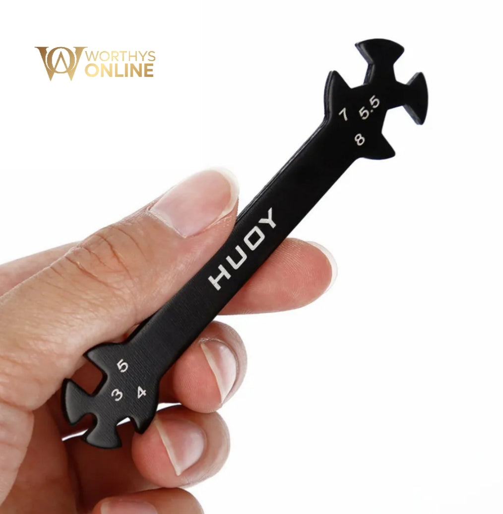 Model Tool Wrench Spanners Multi-turnbuckle for 3/4/5/5.5/7/8mm RC Car, Drone, Boat etc.